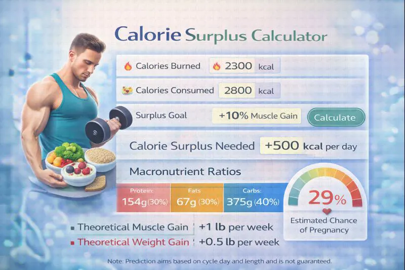 Calorie Surplus Calculator
