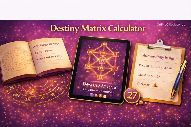 Destiny Matrix Calculator