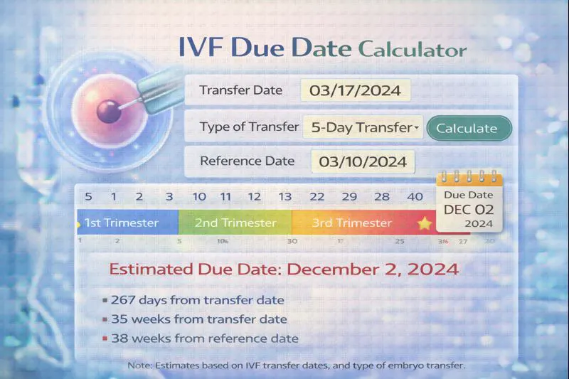 IVF Due Date Calculator