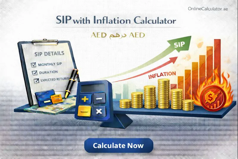 SIP with Inflation Calculator