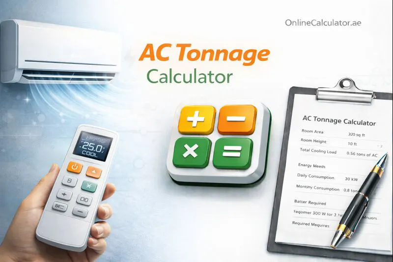 AC Tonnage Calculator
