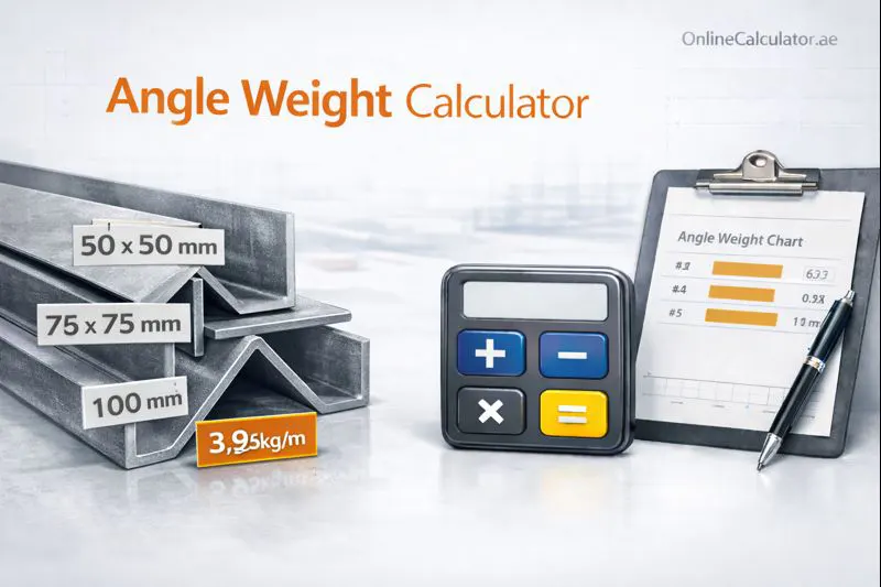 angle weight calculator