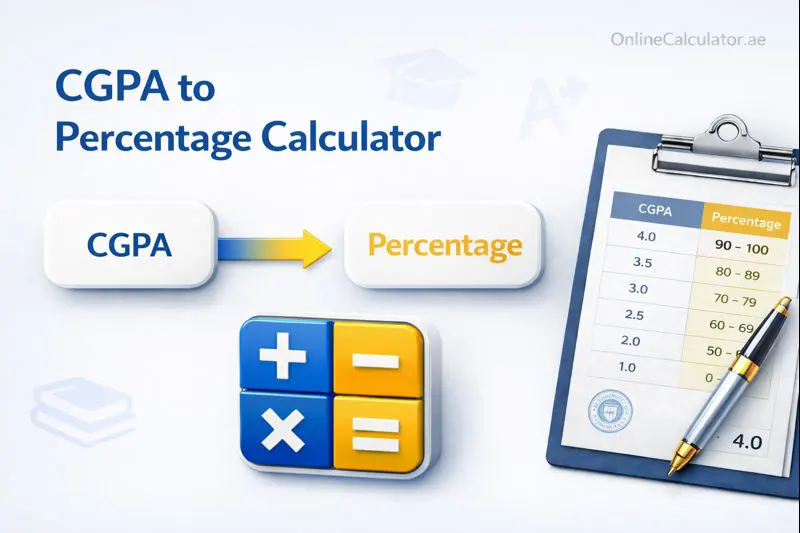 CGPA to Percentage Calculator