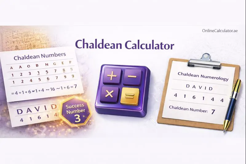 Chaldean Calculator