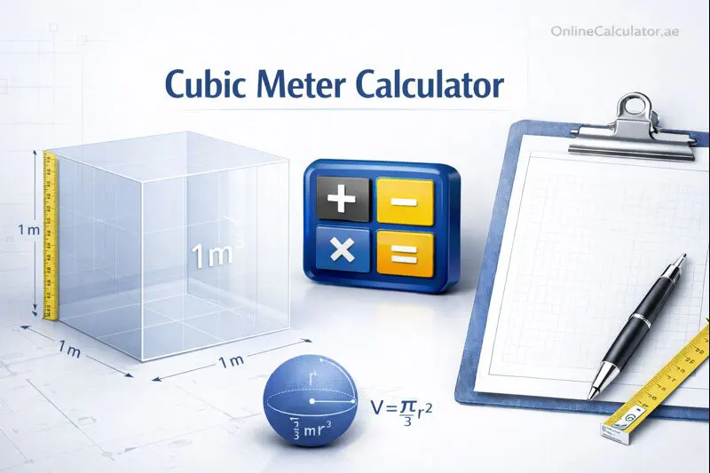 Cubic Meter Calculator