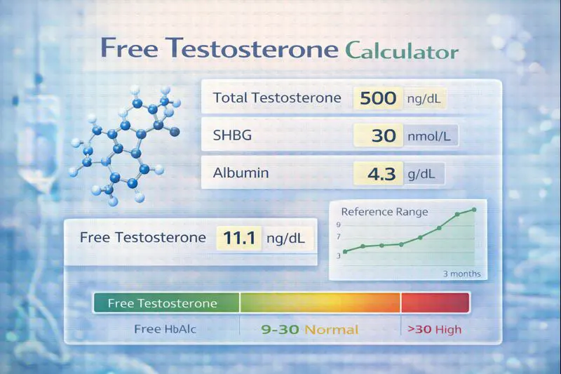 Free Testosterone Calculator