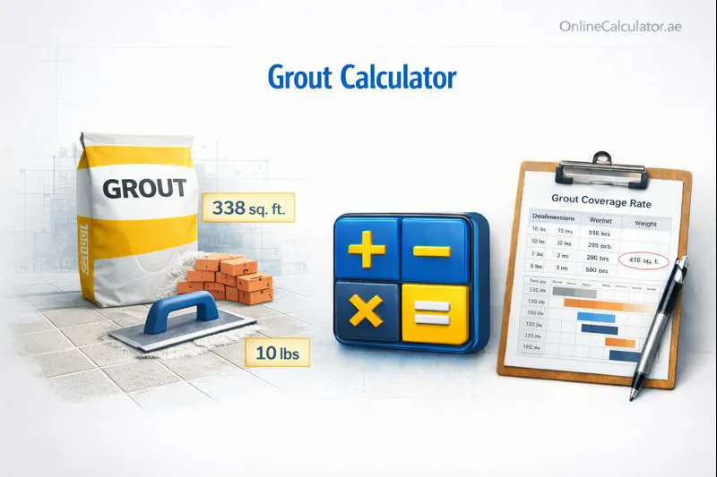 Grout Calculator