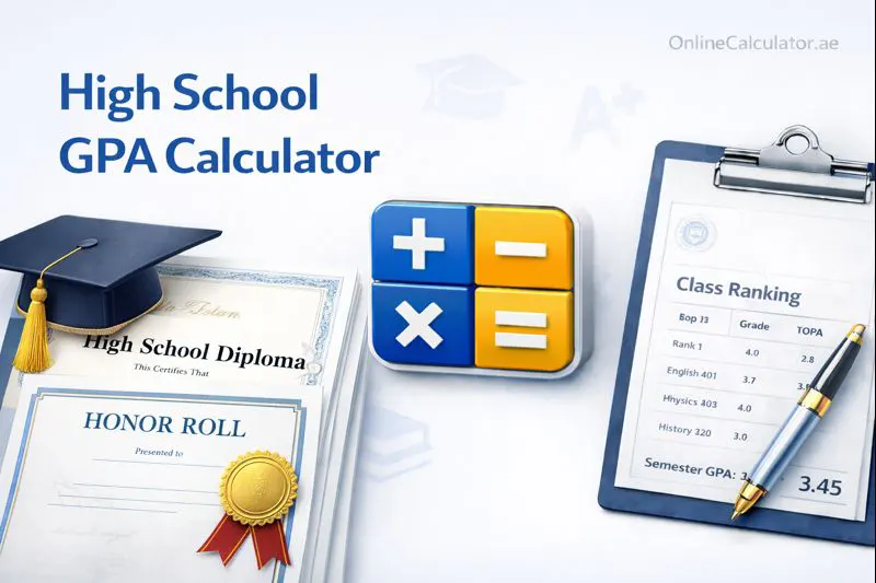 high school gpa calcullator