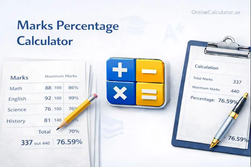 Marks Percentage Calculator