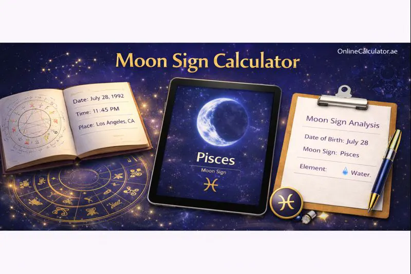 Moon Sign Calculator