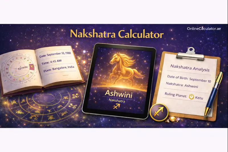 Nakshatra Calculator