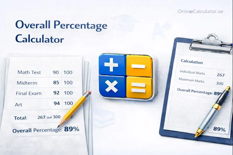 Overall Percentage Calculator