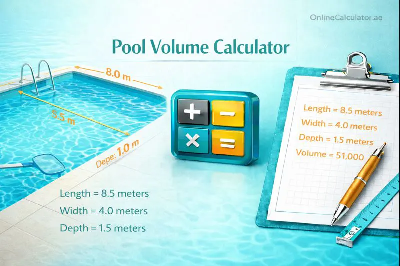Pool Volume Calculator