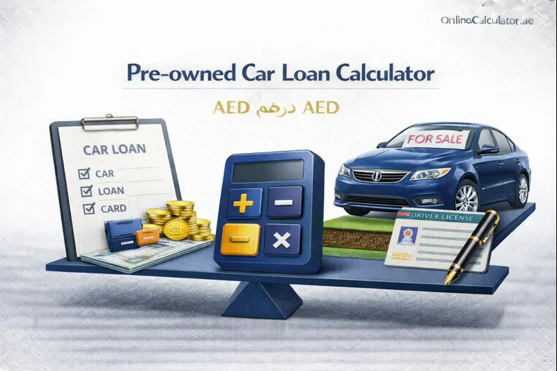 pre-owned car loan calculator