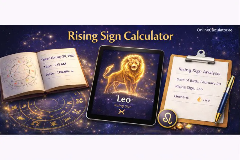Rising Sign Calculator