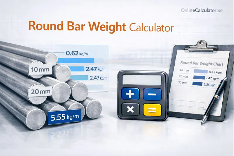 Round Bar Weight Calculator