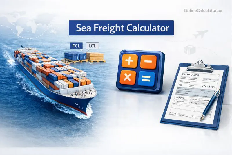 Sea Freight Calculator
