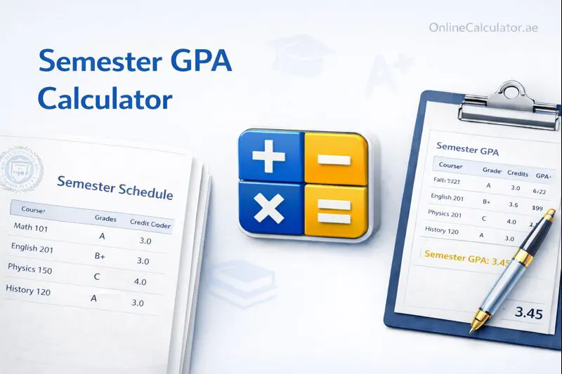 Semester GPA Calculator