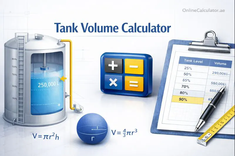 Tank Volume Calculator