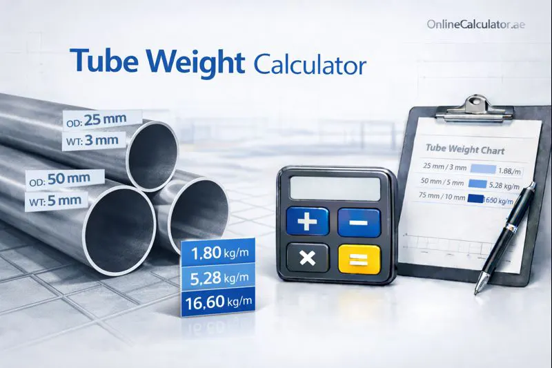 Tube Weight Calculator