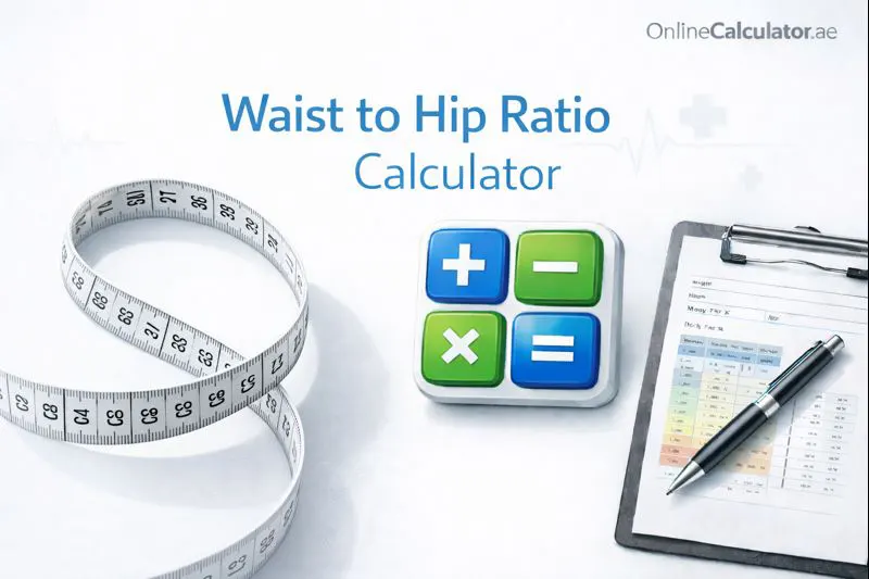 Waist to Hip Ratio Calculator