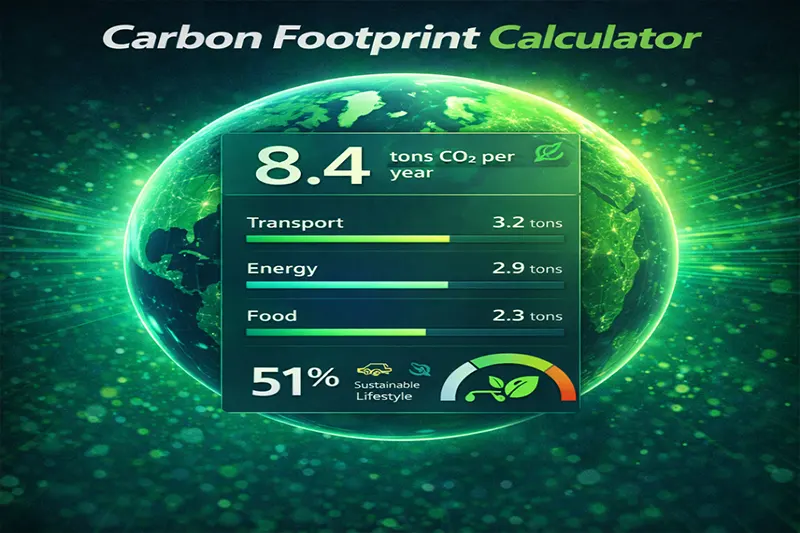 Carbon Footprint Calculator – Measure Your CO₂ Impact